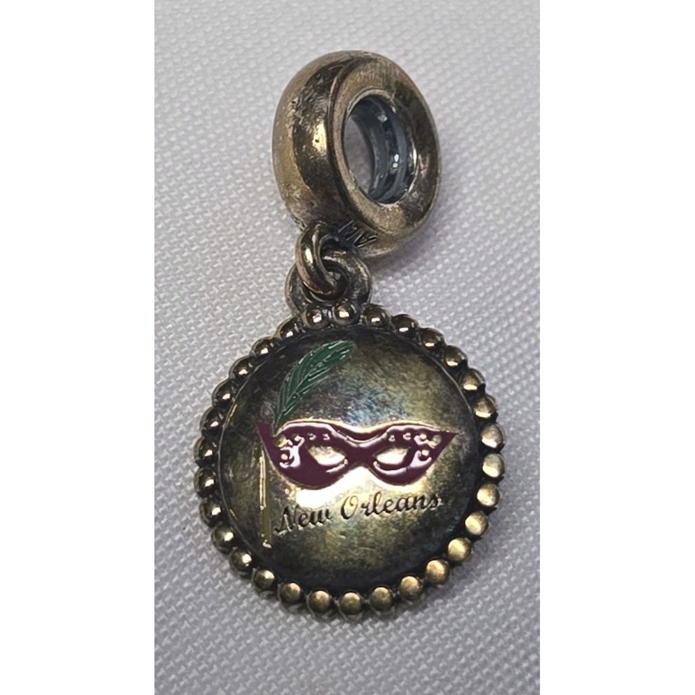 Retired Sterling Silver Pandora New Orleans Dangle Charm
